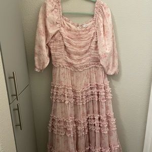 Ivy City Co L pink Aniston